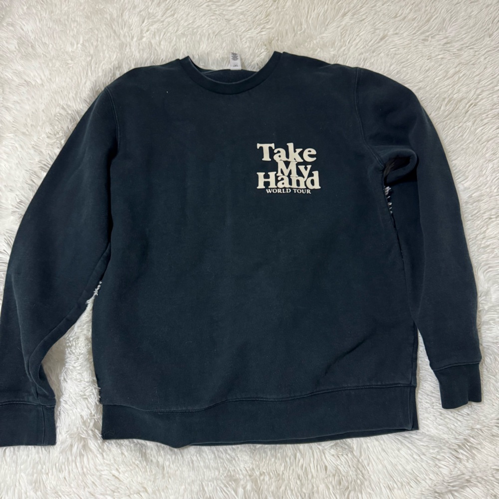 5 Seconds of Summer 5SOS Take My Hand Tour Navy Blue Sweatshirt 2022 World Tour
